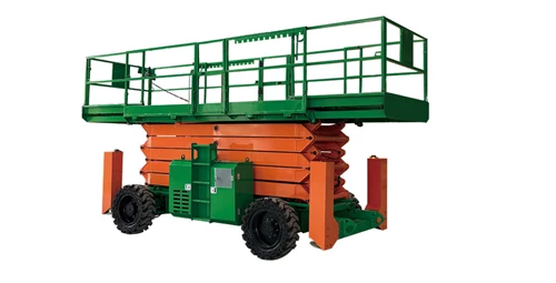 Self-propelled Off-road Scissor Aerial Work Platform