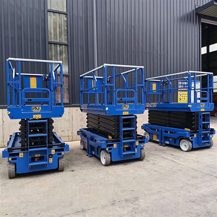 8m Mobile Scissor Lift factory