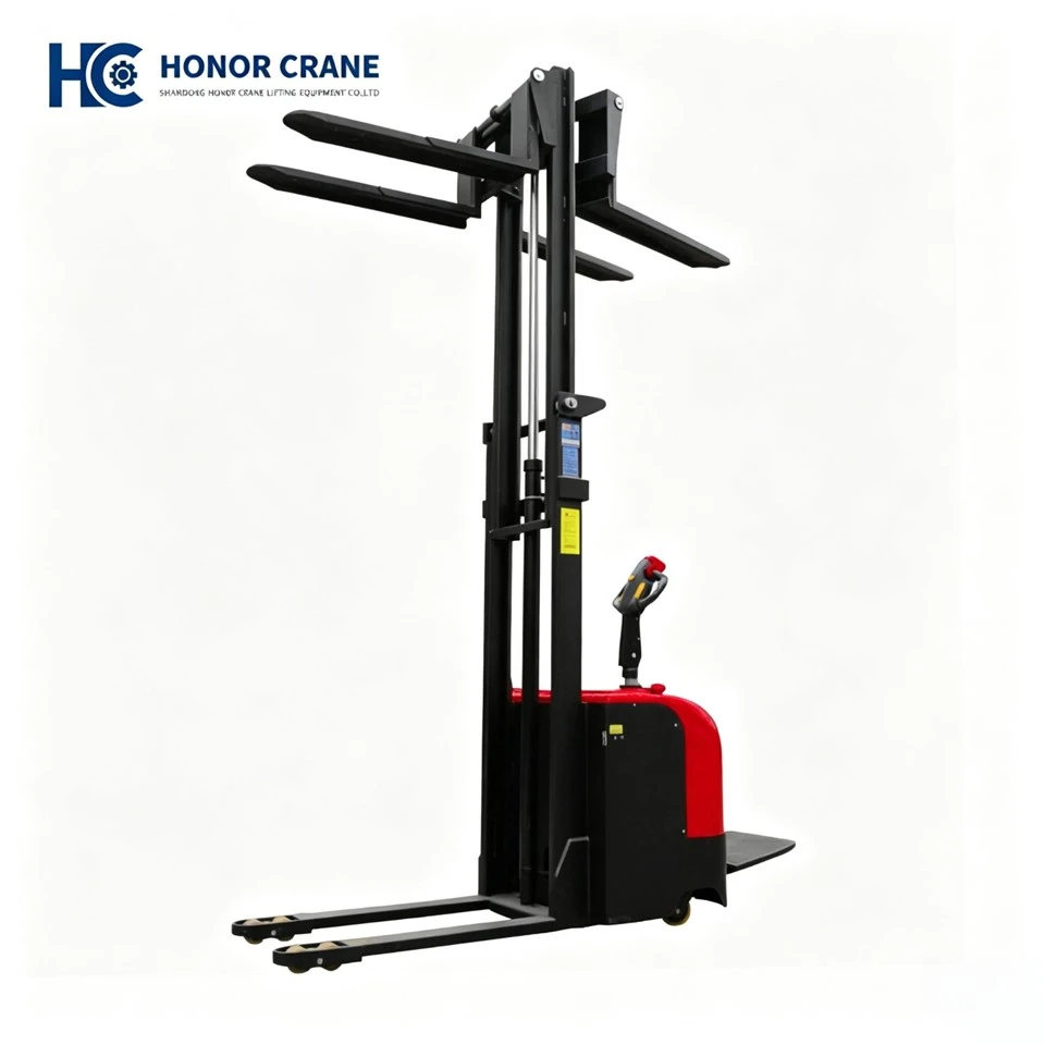 All-Electric Stand-on Stacker factory