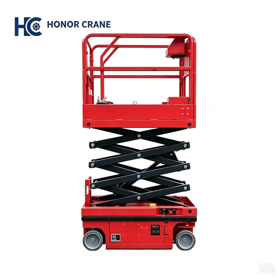 Compact Electric Self‑propelled Scissor Lift 4m Working Height suppliers