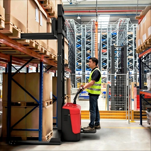 Electric Forklift Stacker