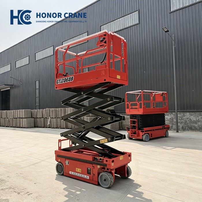 Indoor Outdoor Self Moving Scissor Lift