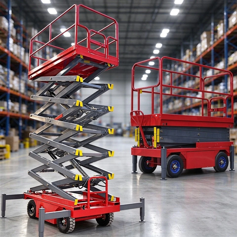 Mobile Towable Aerial Work Platform factory