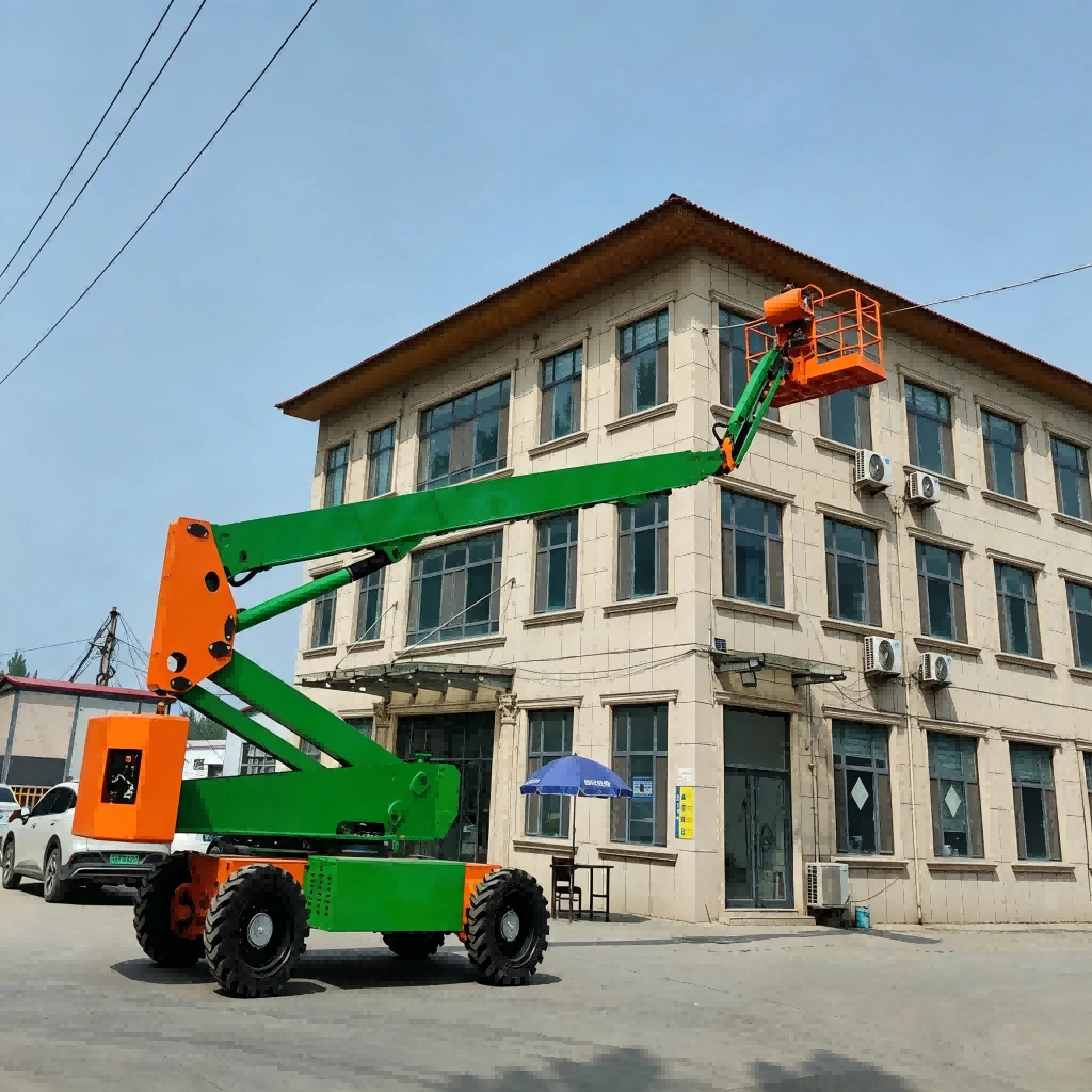 Mobile Self-Propelled Telescopic Boom Lift 6 Mobile Self-Propelled Telescopic Boom Lift 6