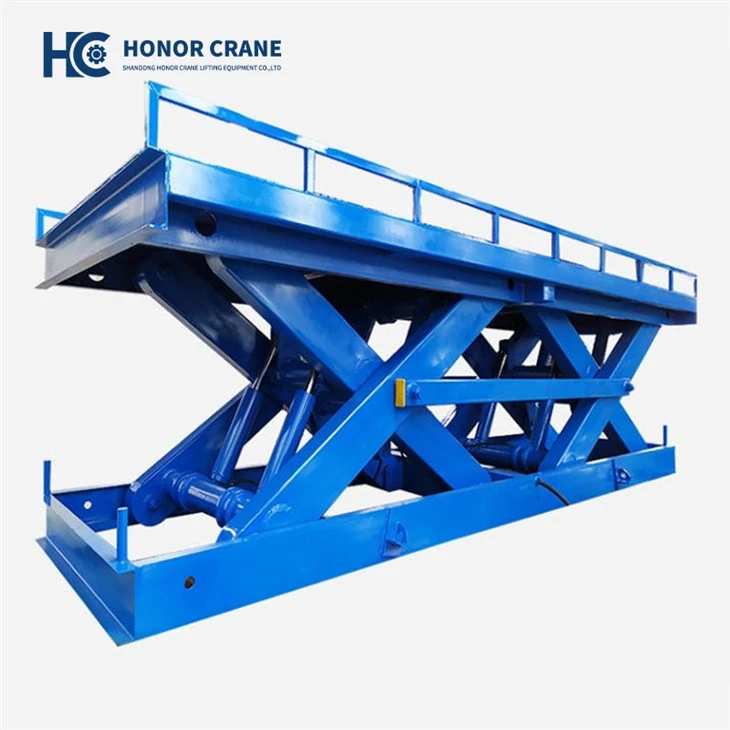 Hydraulic Double Long Scissor Lift Tables