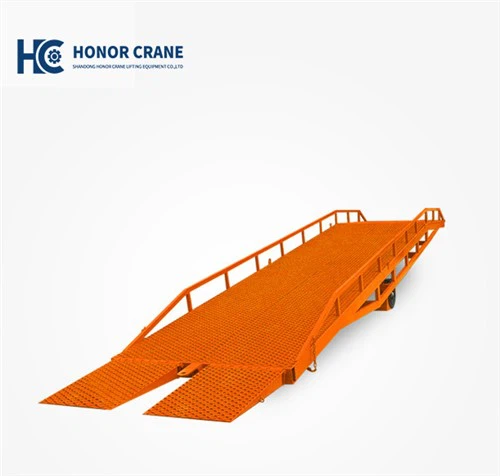 Mobile Forklift Loading Ramp