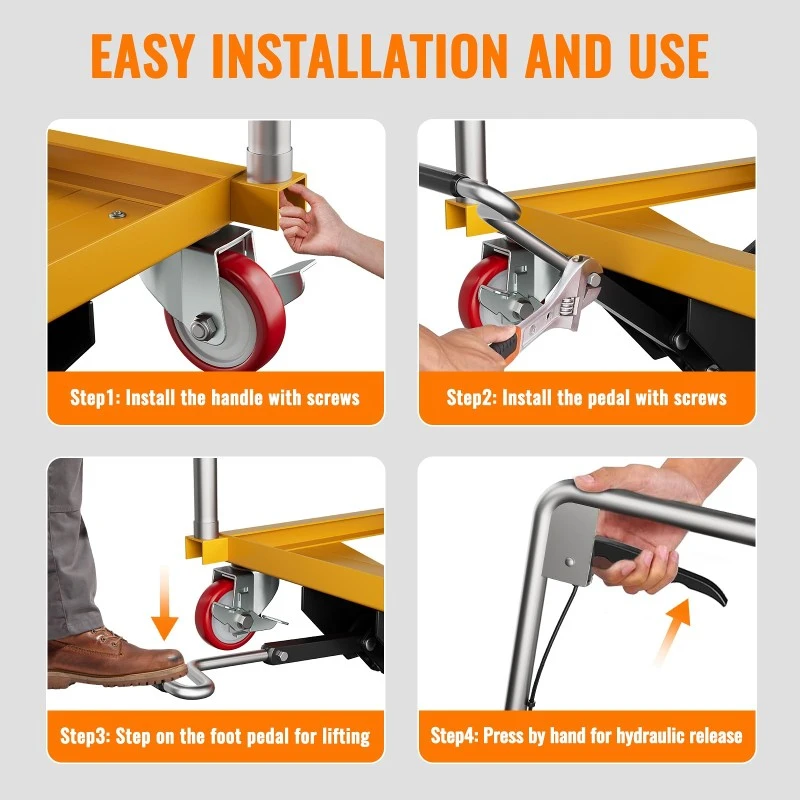 Manual Lift Table Platform Manual Lift Table Platform