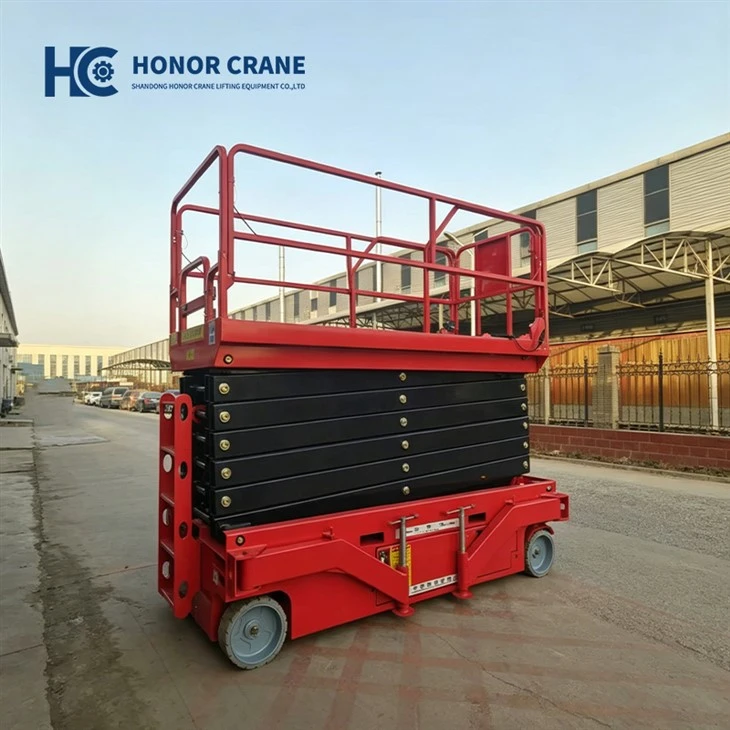 Self Propelled Scissor Lift Platform