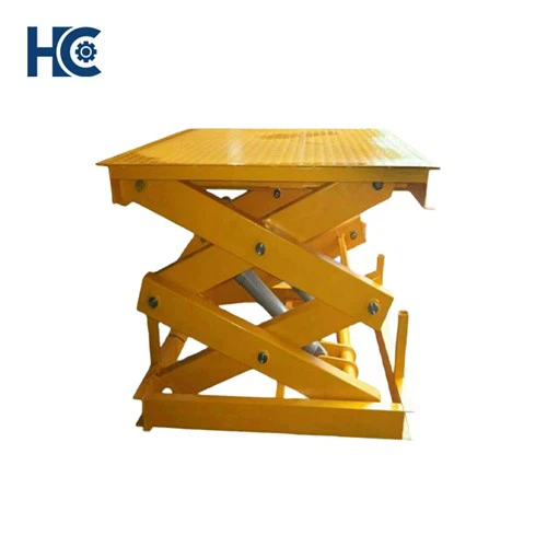 Double Scissor Lift Table