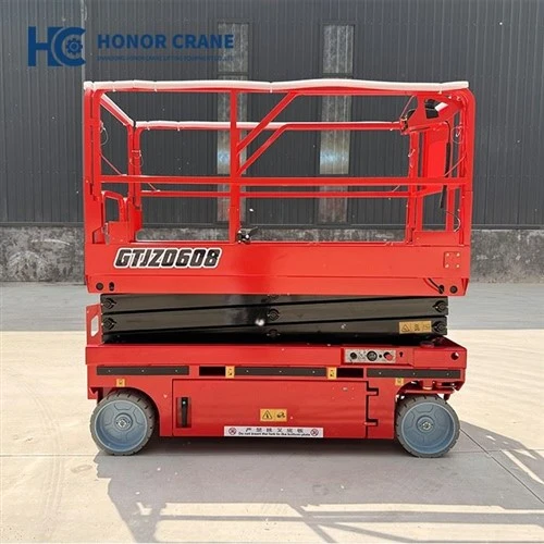 Electric Self Propelled Mobile Scissor Lift Platform