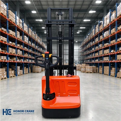 Compact Forklift Stacker For Warehouse