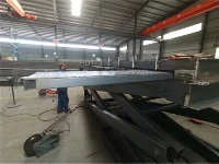 Hydraulic Scissor Lift Work Platform With Lateral Extension