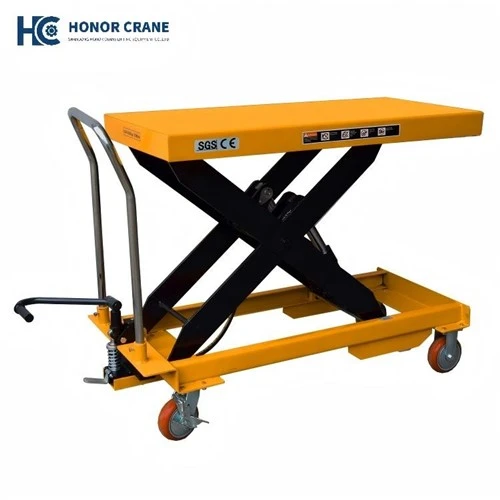 Manual Hydraulic Scissor Lift Table Platform