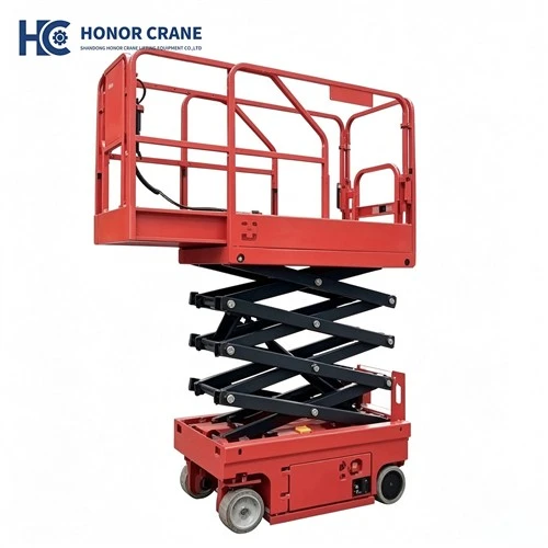 Self-Propelled 6m Scissor Lift Electric Aerial Work Platform