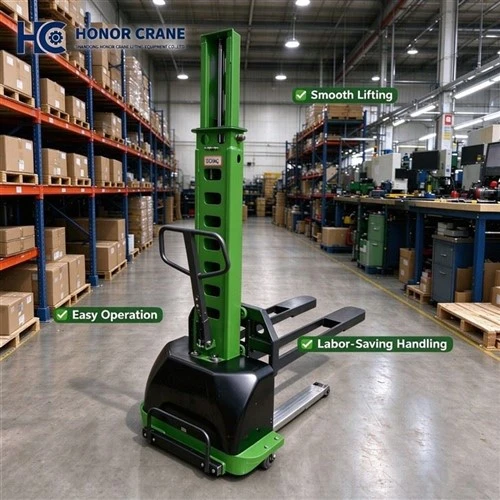 Semi Electric Stacker
